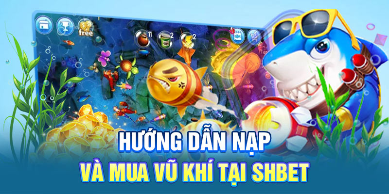 Hướng dẫn nạp và mua vũ khí tại SHBET