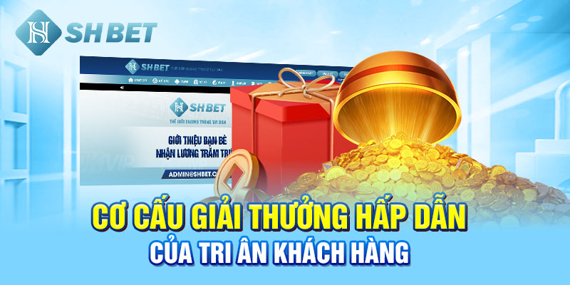 Cơ cấu giải thưởng hấp dẫn của Tri Ân Khách Hàng